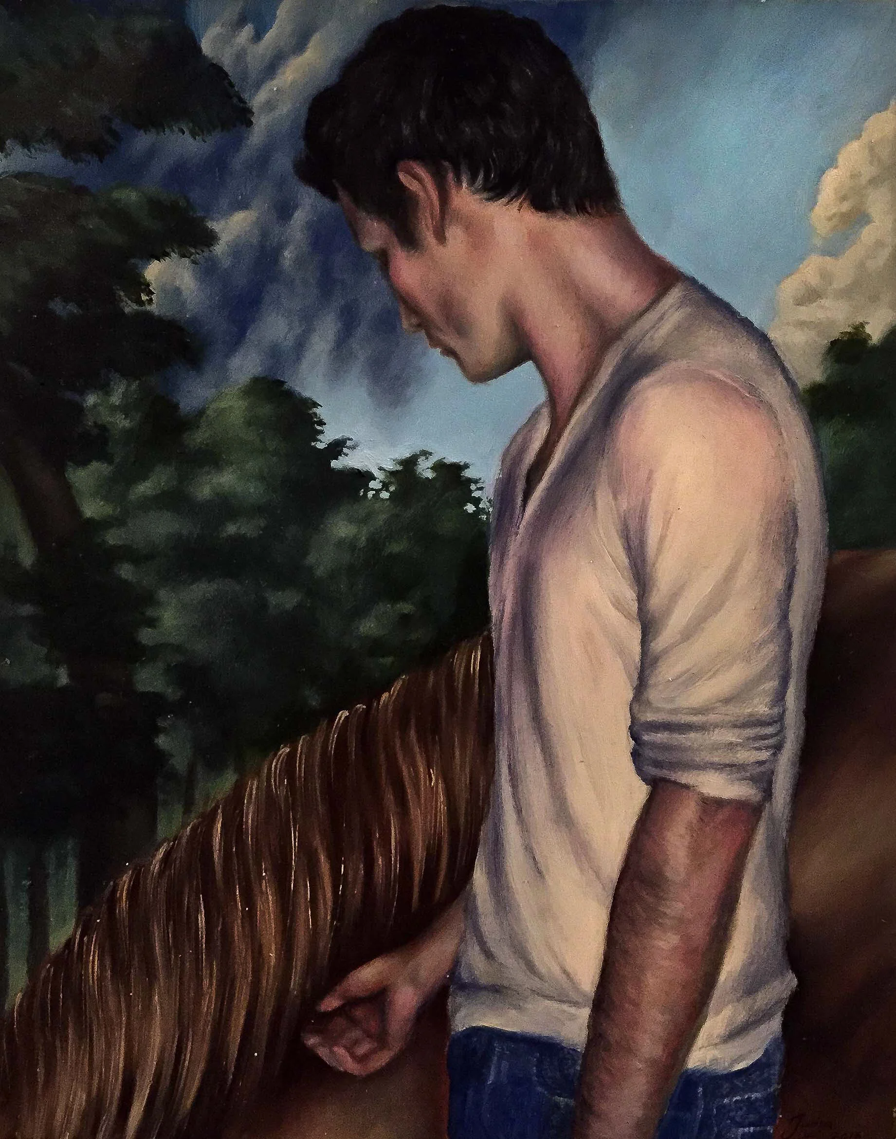 Jessica Libor_Stableboy_oil on panel_8x10%22_2017.jpg