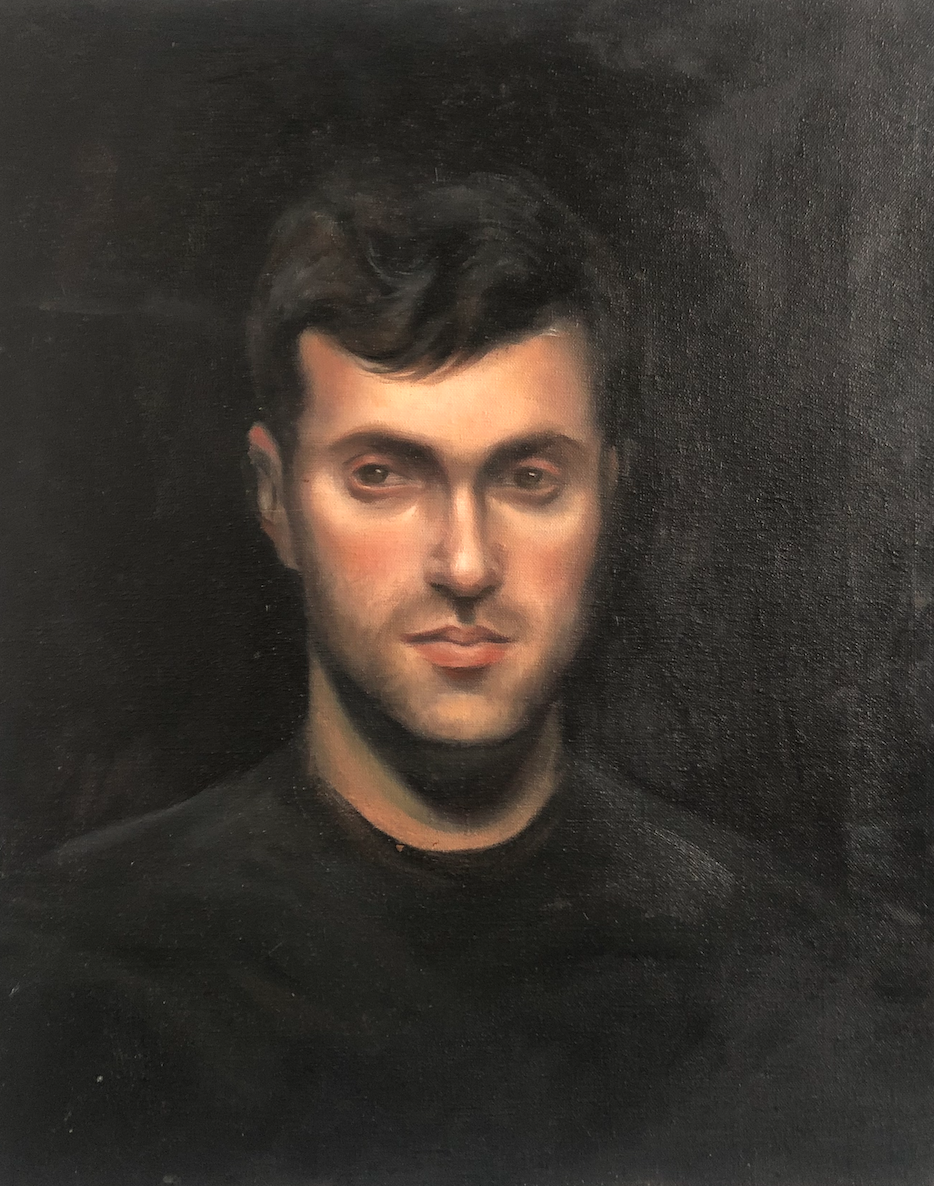 Portrait of a Florentine Man, oil on linen, 17%22 x 22%22, by Jessica Libor.png