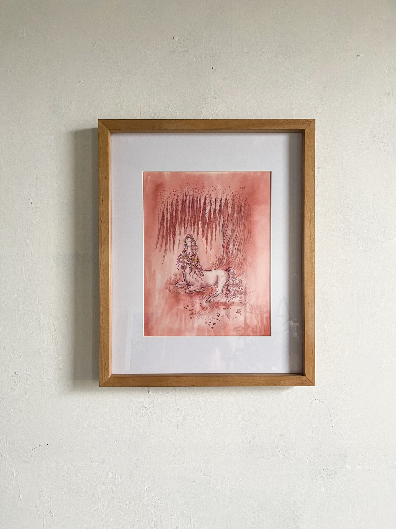 Centauress 2 framed .jpg