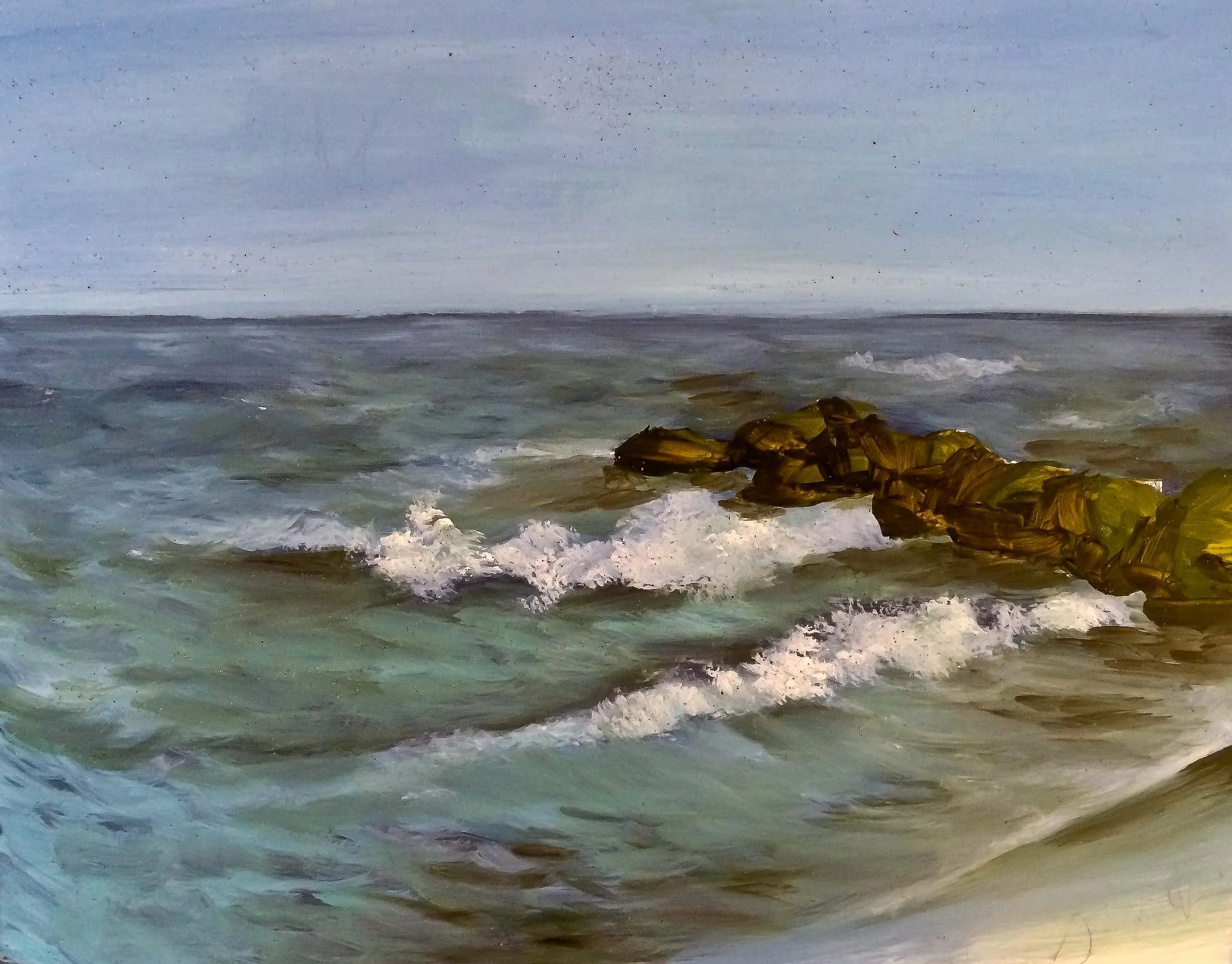 Surf, oil on panel, 8%22x10%22, Jessica Libor 2015.jpg