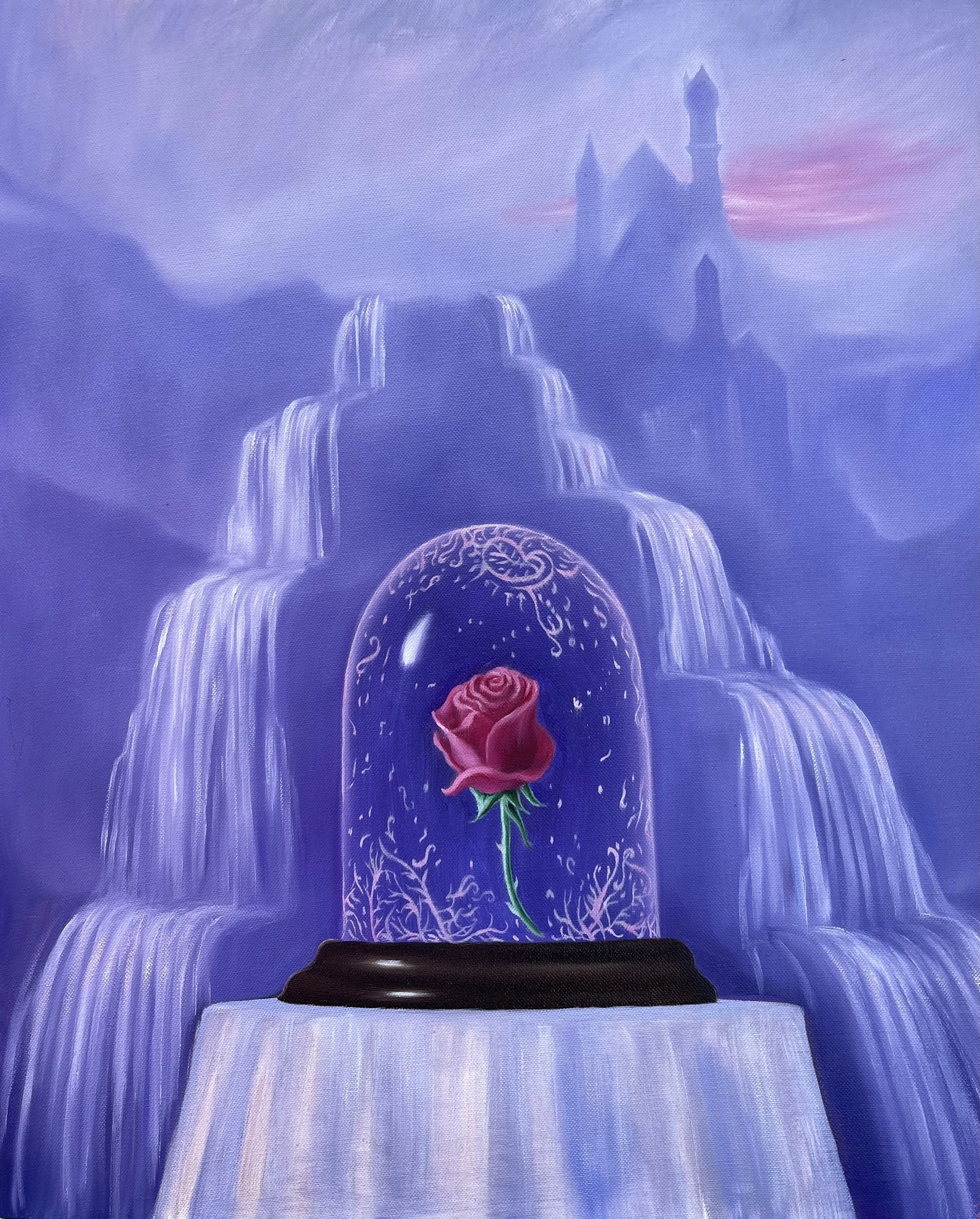 Beauty Captured, oil on canvas, 20 x 24"