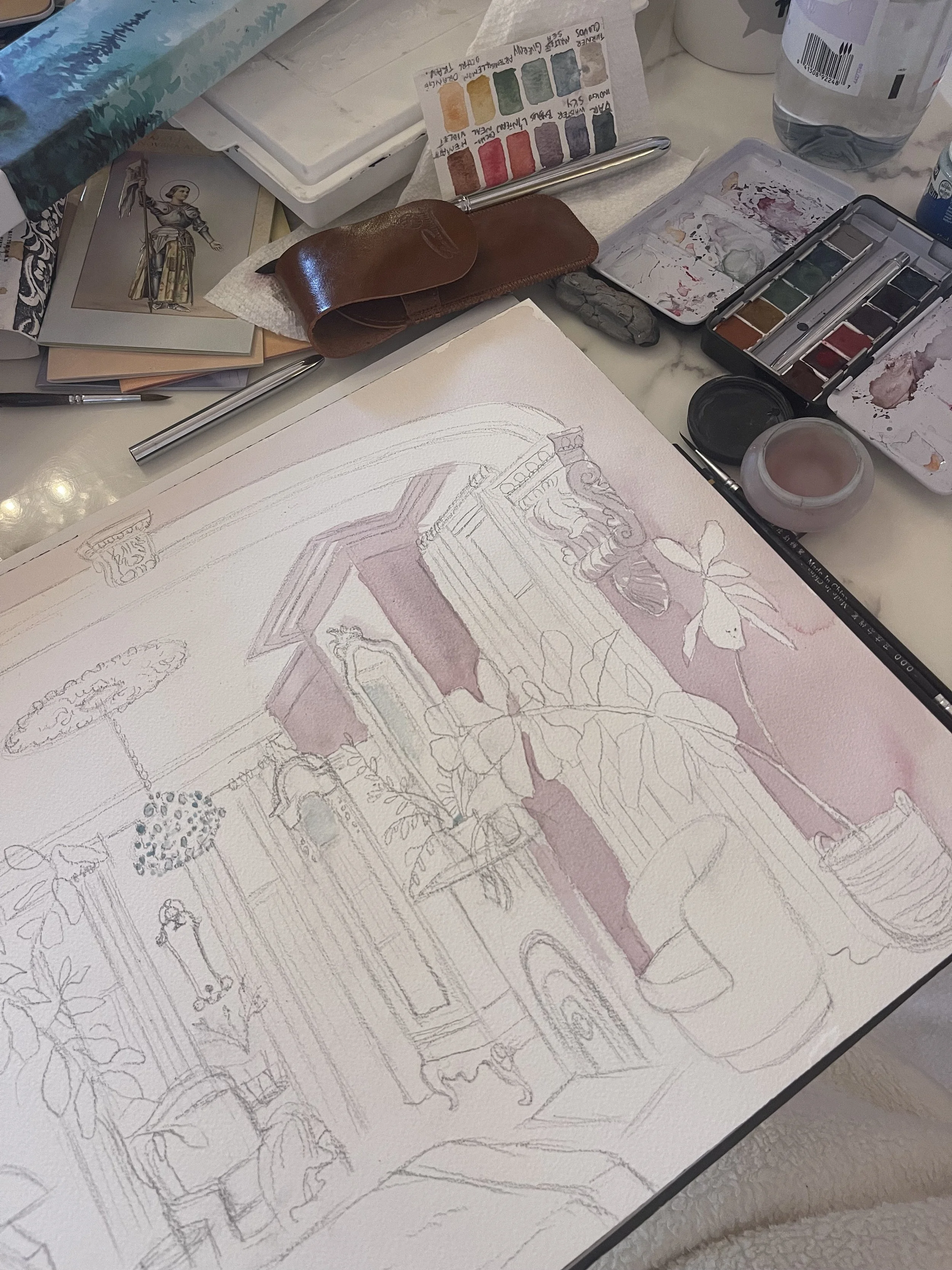 5 and 4 strada Pink Chamber in progress.jpg