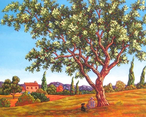 stockdale_restingunderoldalmondtree_16x20.jpg