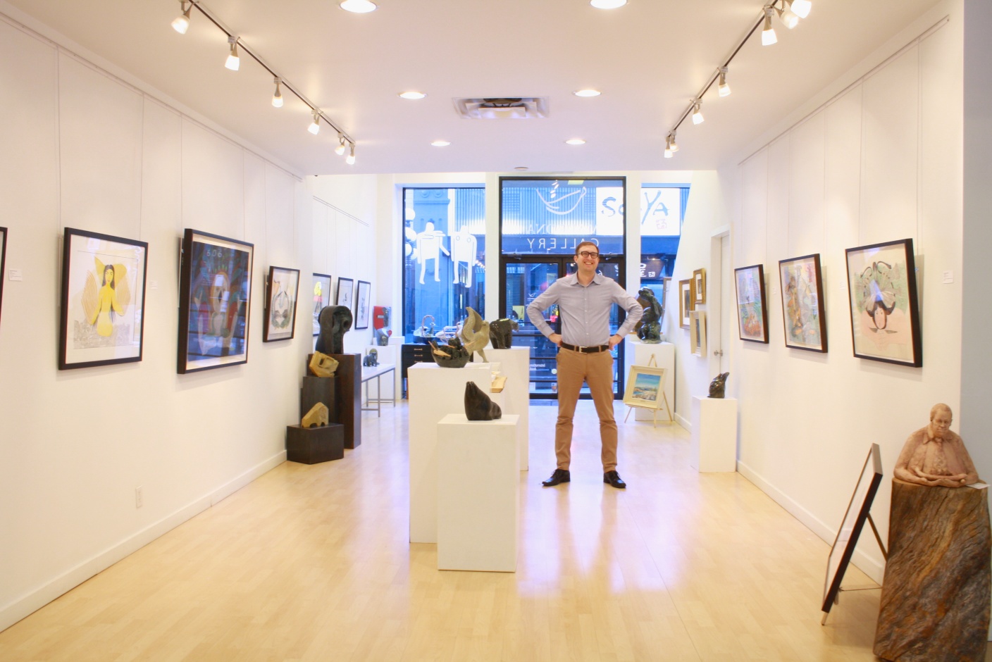 Madrona Gallery, Mayoreak Ashoona Exhibition, November 2014
