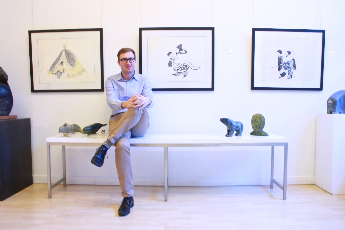 Madrona Gallery, Mayoreak Ashoona Exhibition, November 2014
