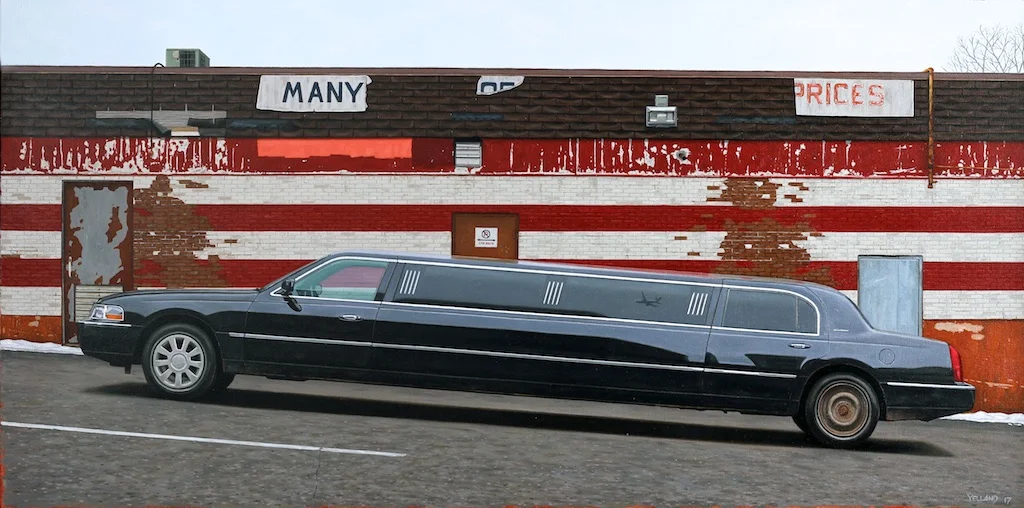 Big Spender 30 x 60 Oil on Canvas