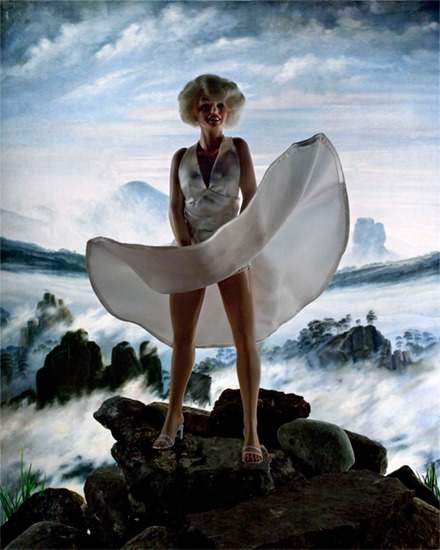 Winter Above a Sea of Ice (Marilyn) 9/20 30 x 24 Digital C Print $ 2800