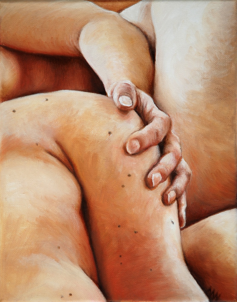 Tender 10 x 8 Oil on Canvas SOLD