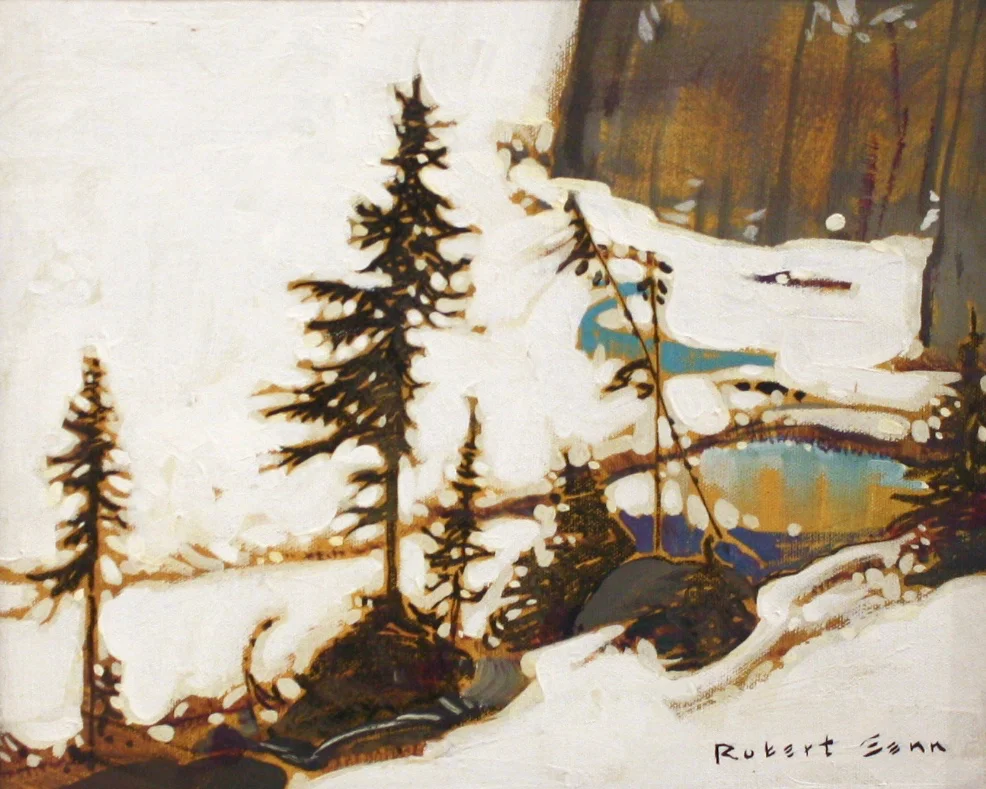 High Glacier Lake 10 x 12 Oil on Canvas 1973 SOLD