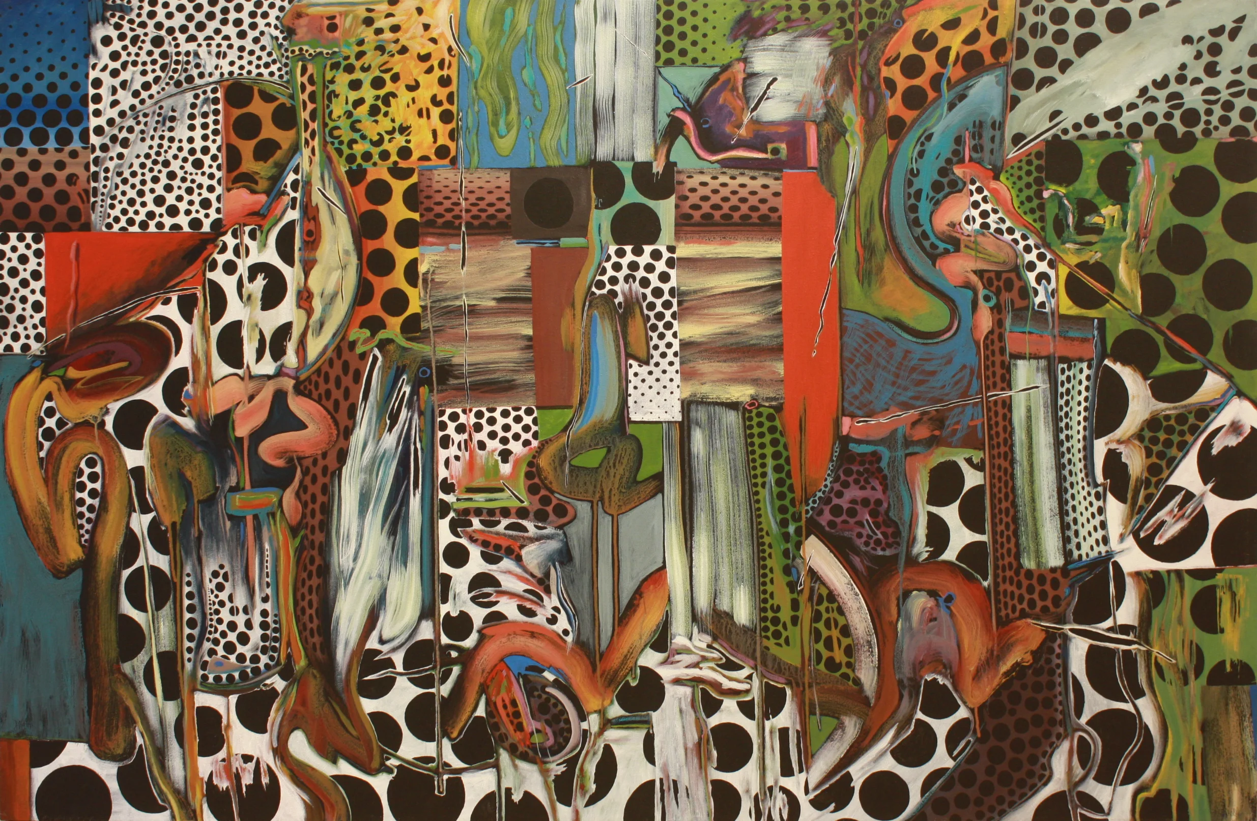 Transitions (Attic Series) 48 x 72 Acrylic on Canvas $ 12,775