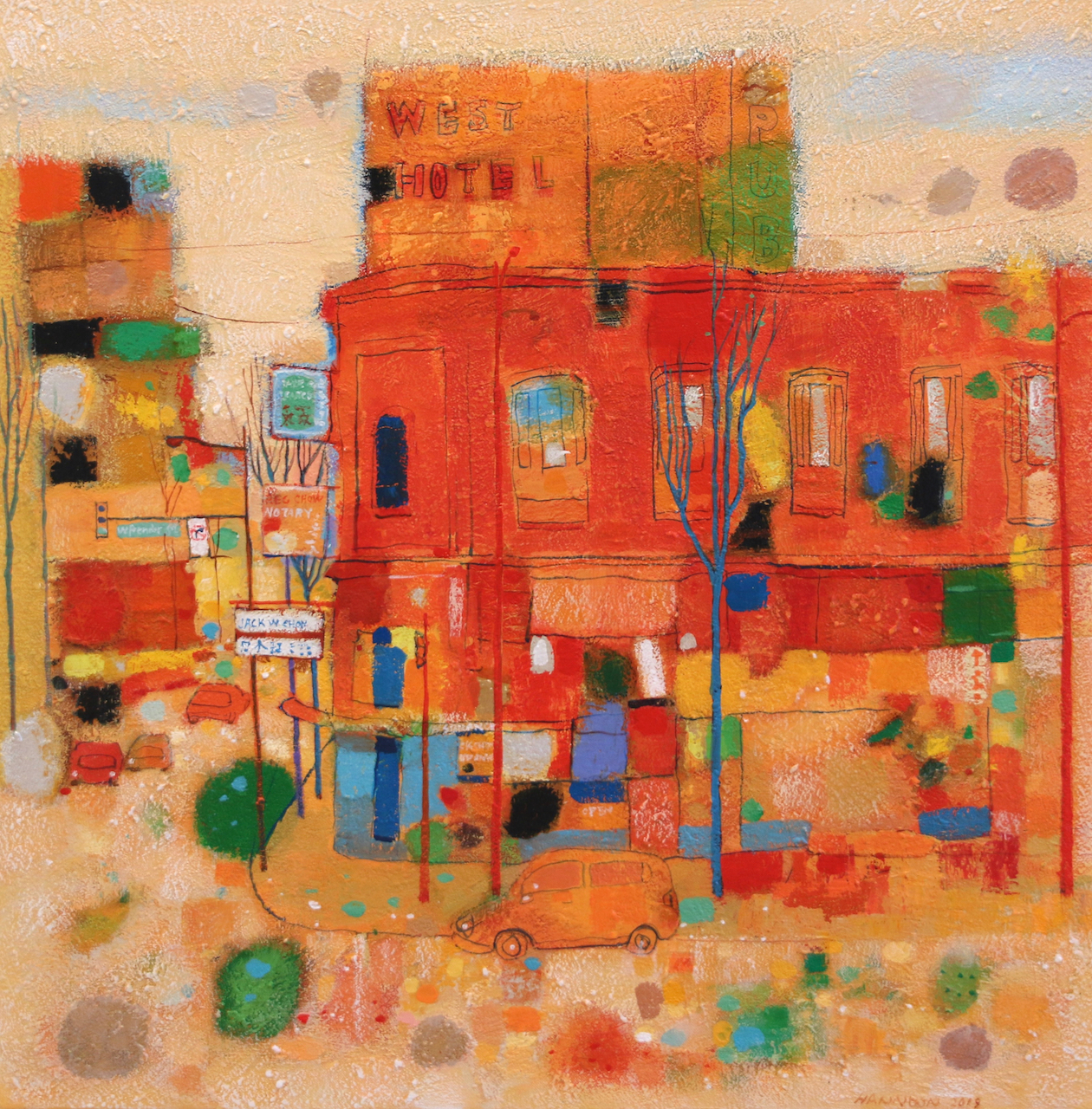 Hashim Hannoon August 30 x 30 $ 3300