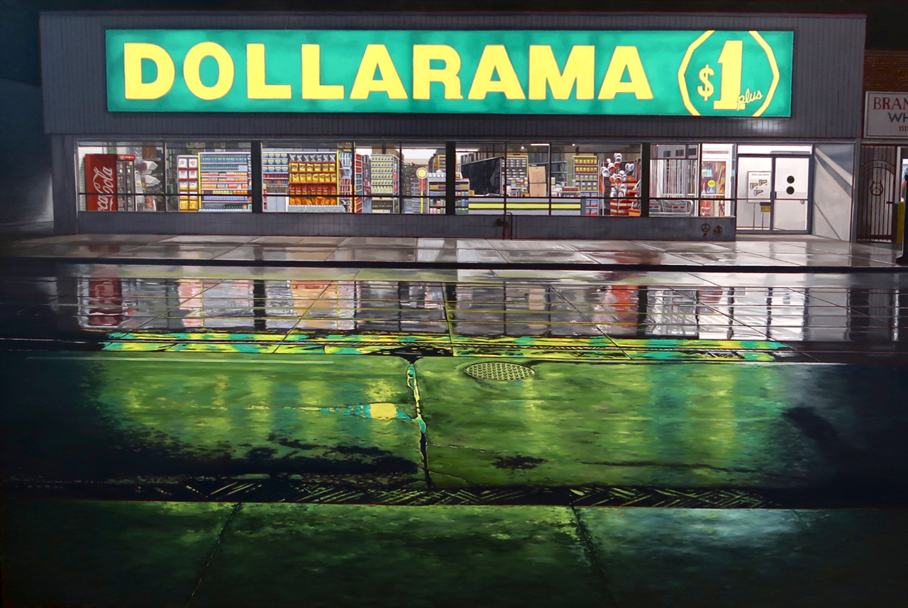 Dollarama 48 x 72 Oil on Canvas SOLD