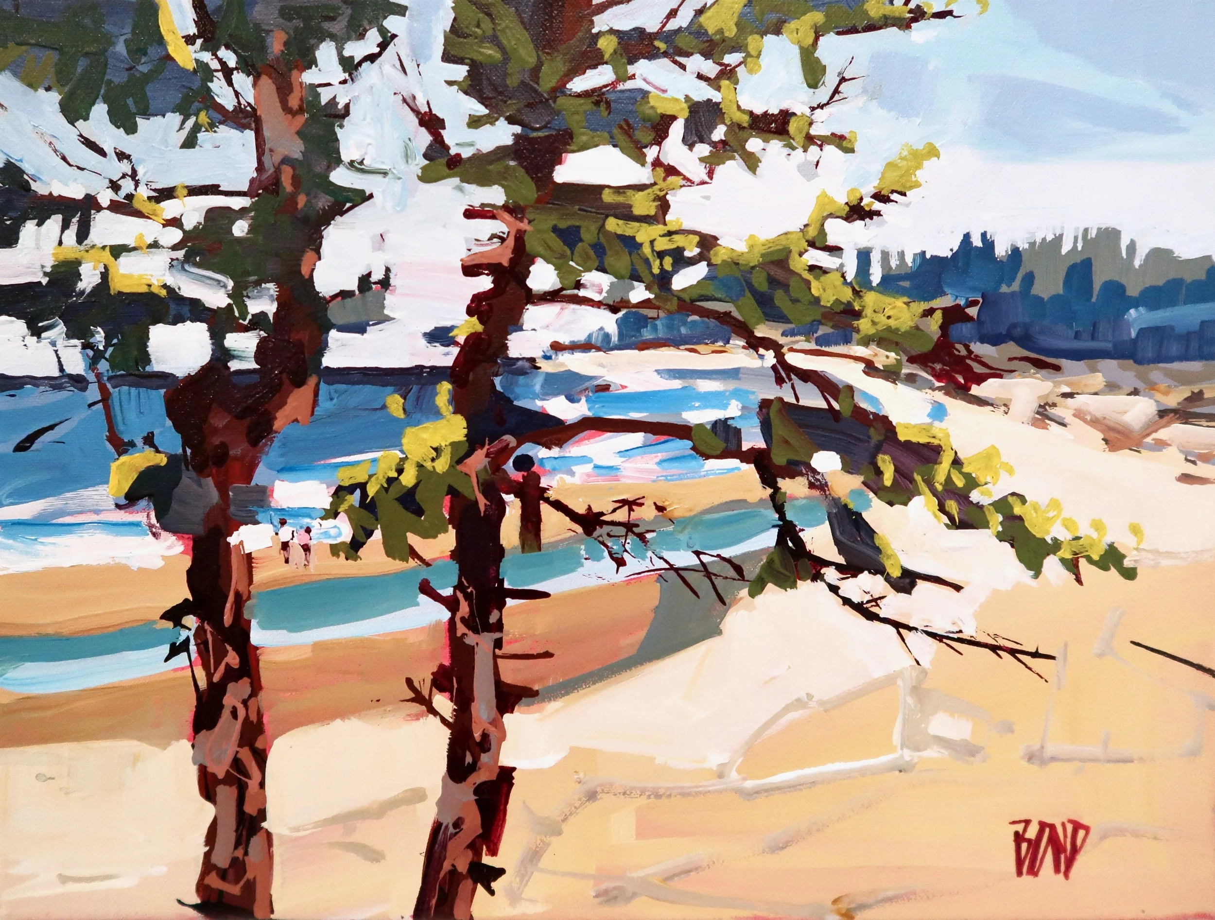 Wickinninish Beach 12 x 16 Inches Acrylic on Canvas $1375