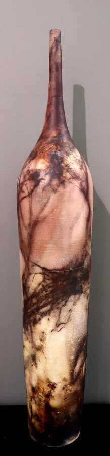  Crossed Wires 1 37 x 6 x 6 Sagger Fired $ 3000 