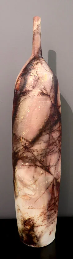  Crossed Wires 3 36.5 x 7 x 7 Sagger Fired $ 2500 