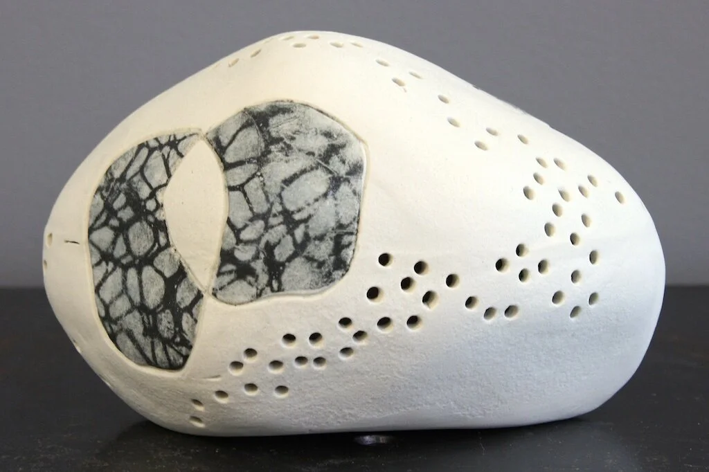  Carved Cell 17 R  6 x 8 x 5 Porcelain $ 475 