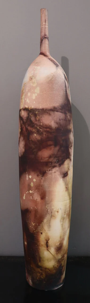  Crossed Wires 2 36.5 x 7 x 7 Sagger Fired $ 2500 