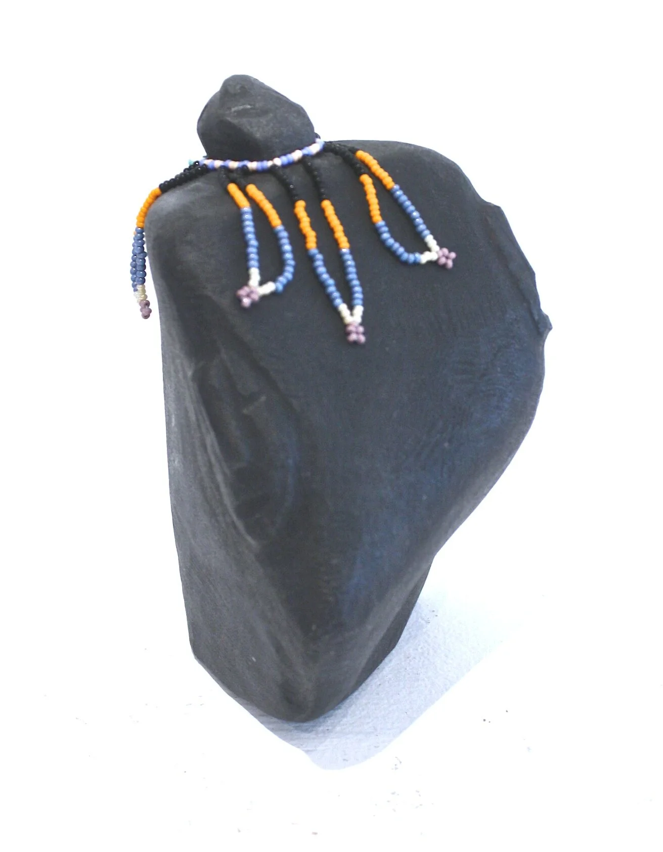 Beaded Figure (866001322) 6 x 4 x 4 Basalt $ 325
