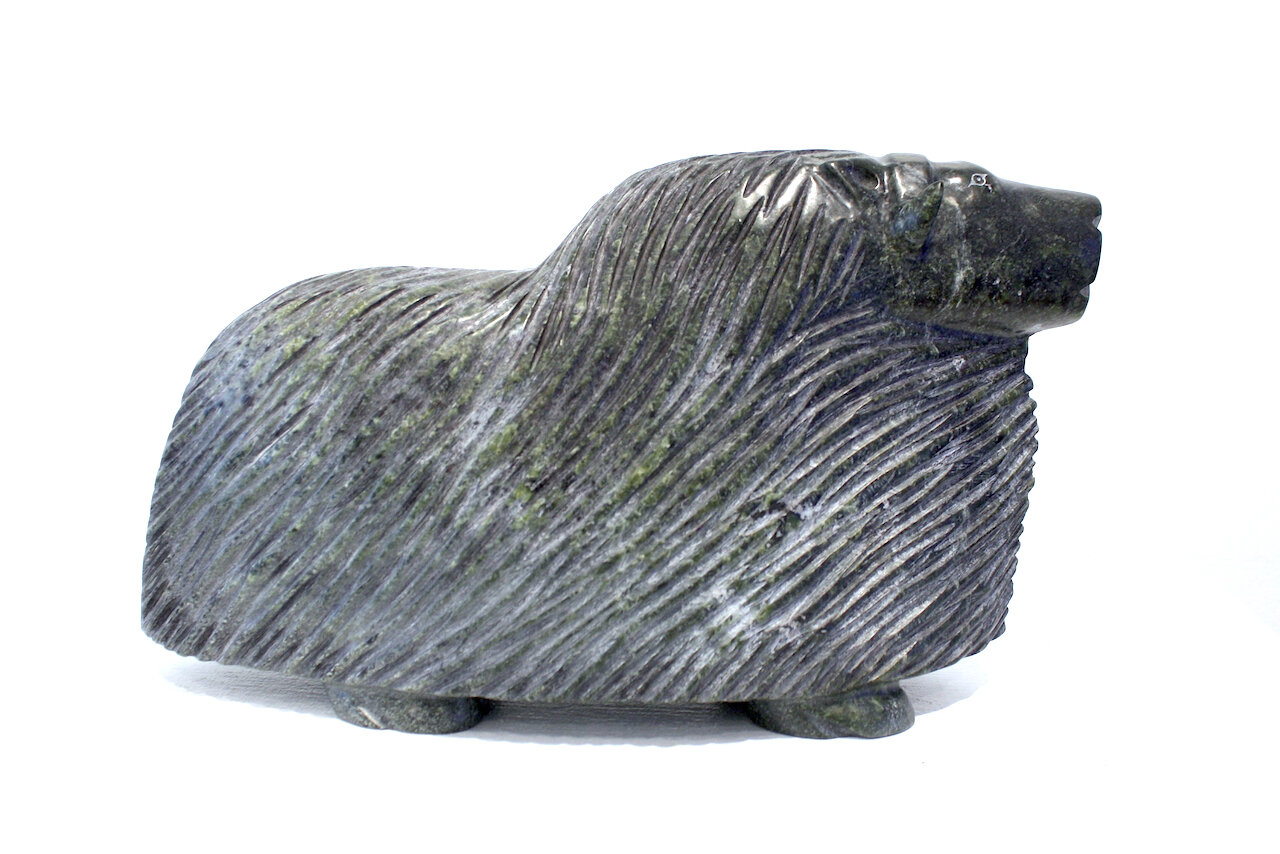 Muskox 8 x 13 x 5 Serpentine SOLD