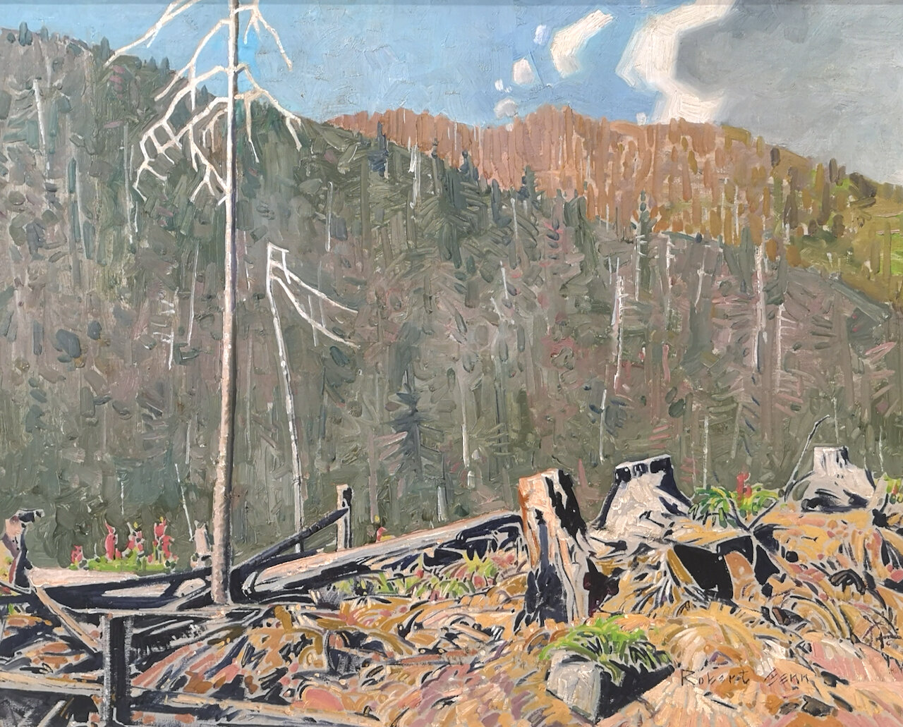 Robert Genn Rejuvenation 24 x 30 Oil on Canvas C. 1975