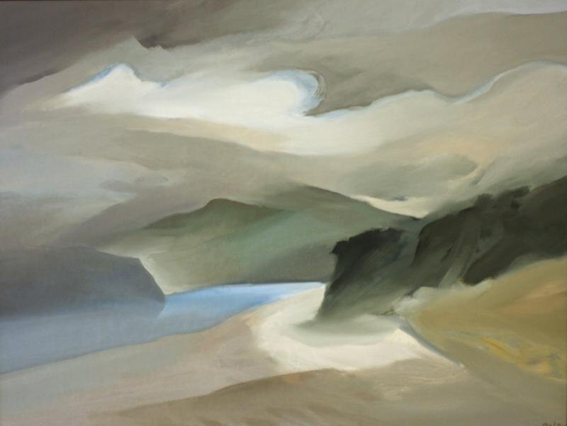 Johnstone Strait 30 x 40 Oil on Board 1986 SOLD