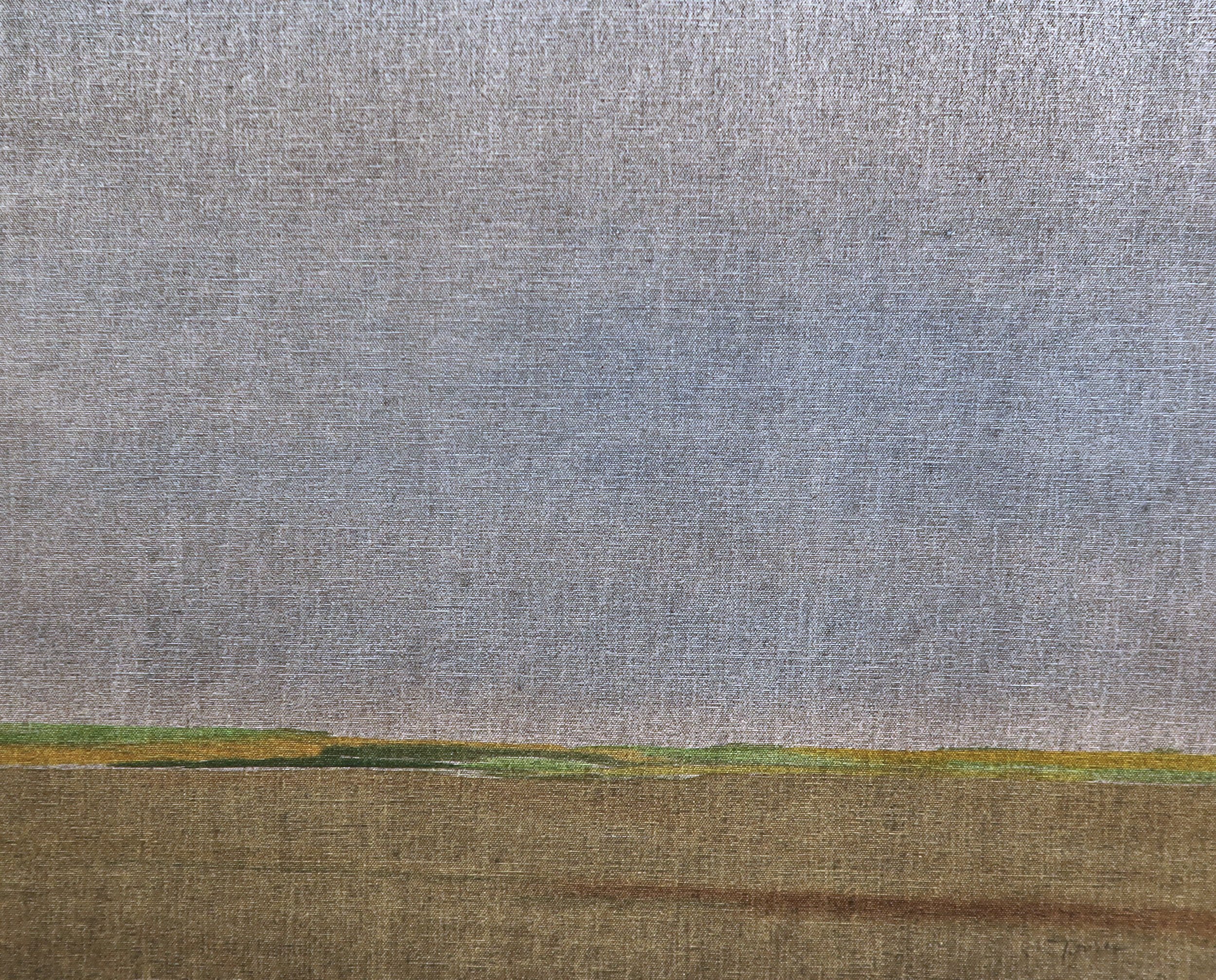The Land Sketch # 5 16 x 20 Inches Acrylic on Canvas 1975 SOLD