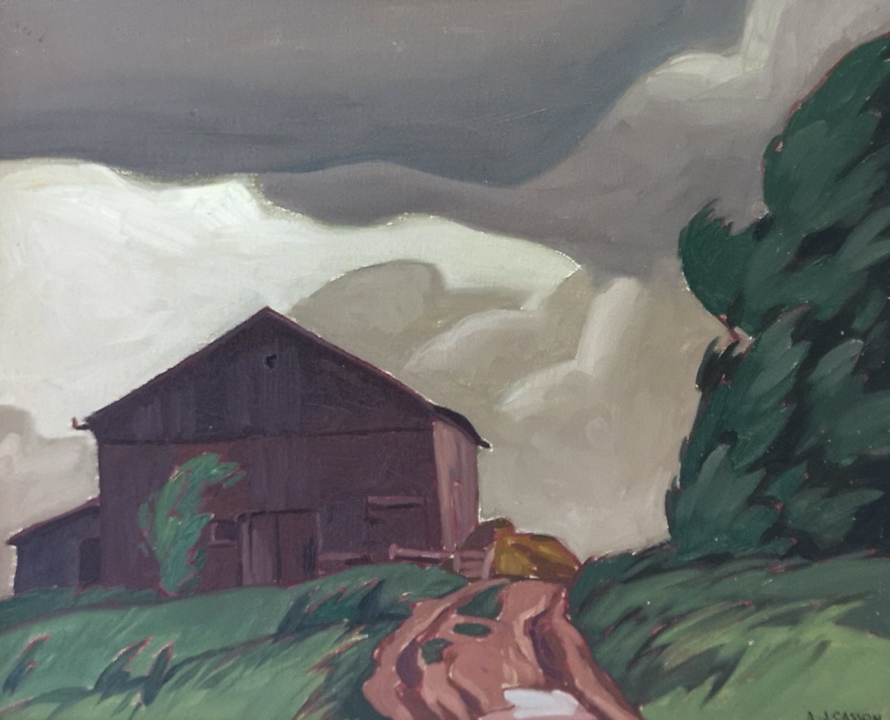 Glen Williams 9.5 x 11.25 Oil on Board 1938