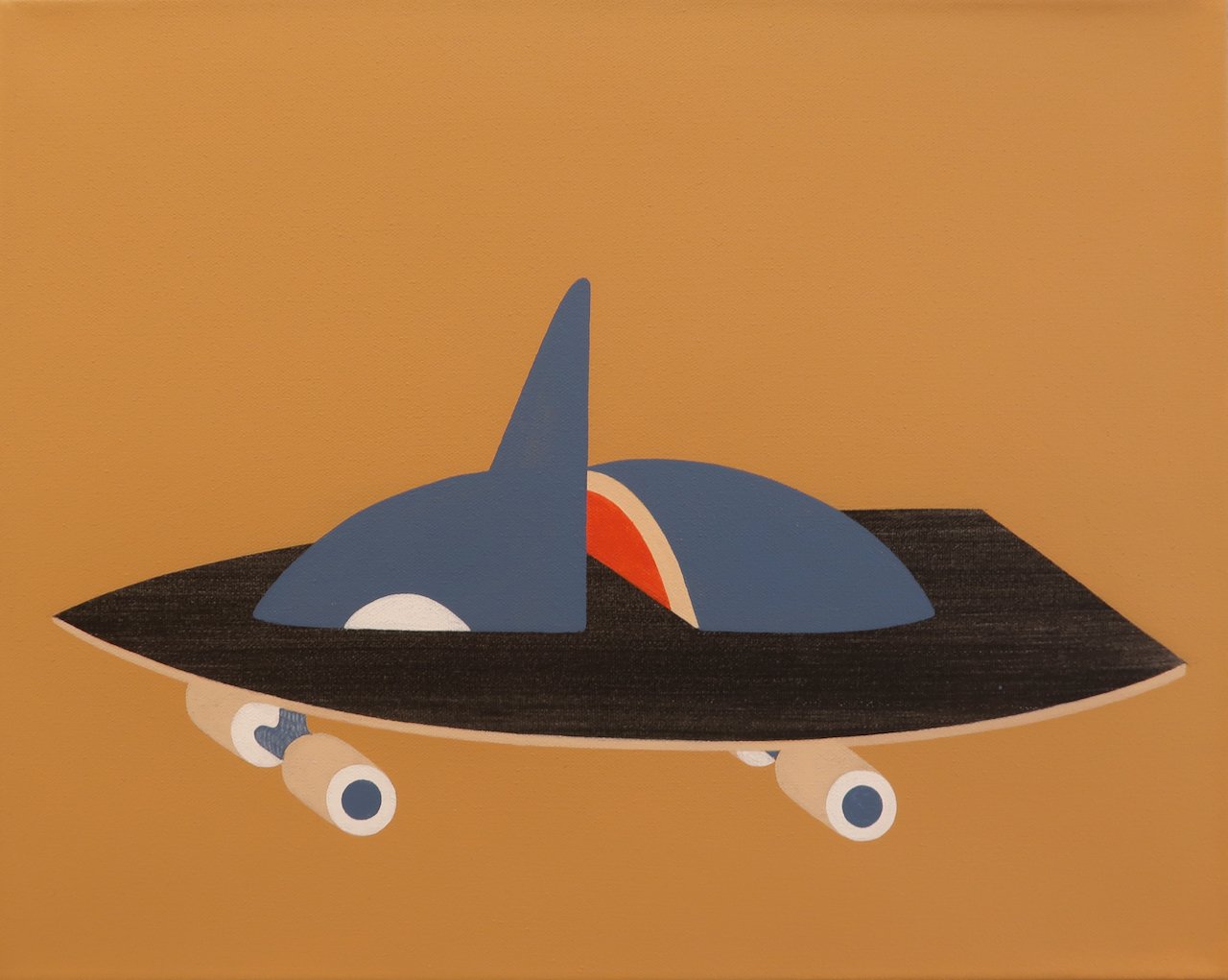Luke Ramsey Skorca 16 x 20 Acrylic on Canvas SOLD