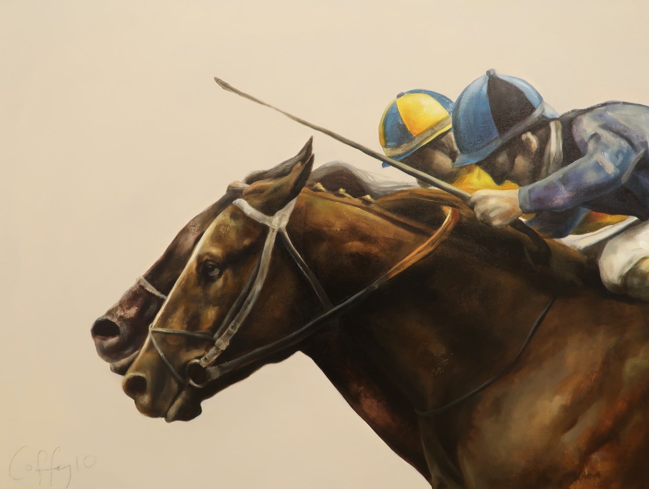 Joe Coffey Saturday Post, (Chronicles #3) 30 x 40 Oil on Canvas $ 5600
