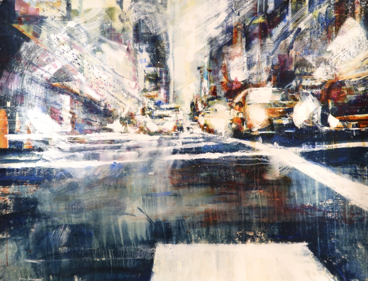 Flux 44.5 x 58.5 Watercolour on Paper $ 8500