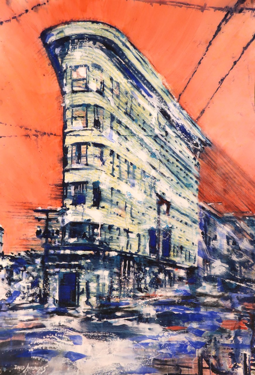 Reflection 45.5 x 27.5 Watercolour on Paper $ 5300