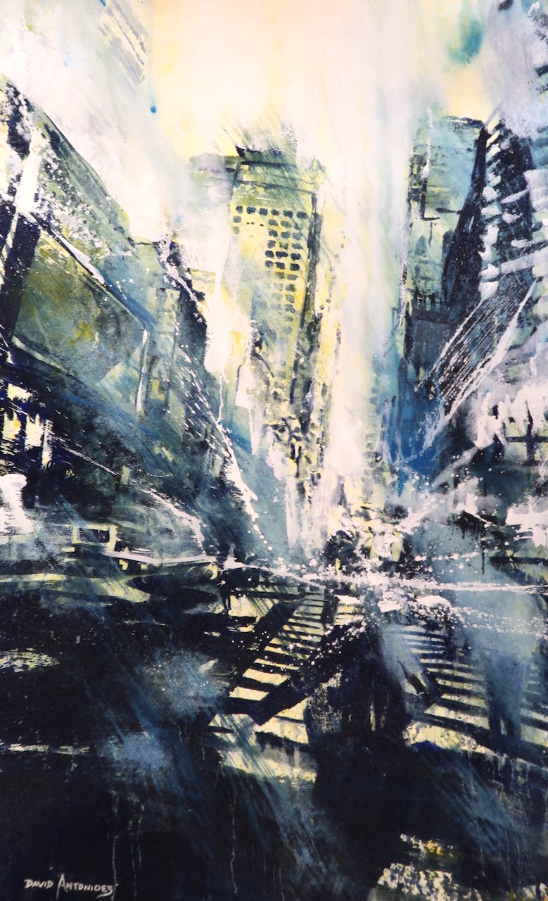 Parallel 44.5 x 27 1/8 Watercolour on Paper $ 5300