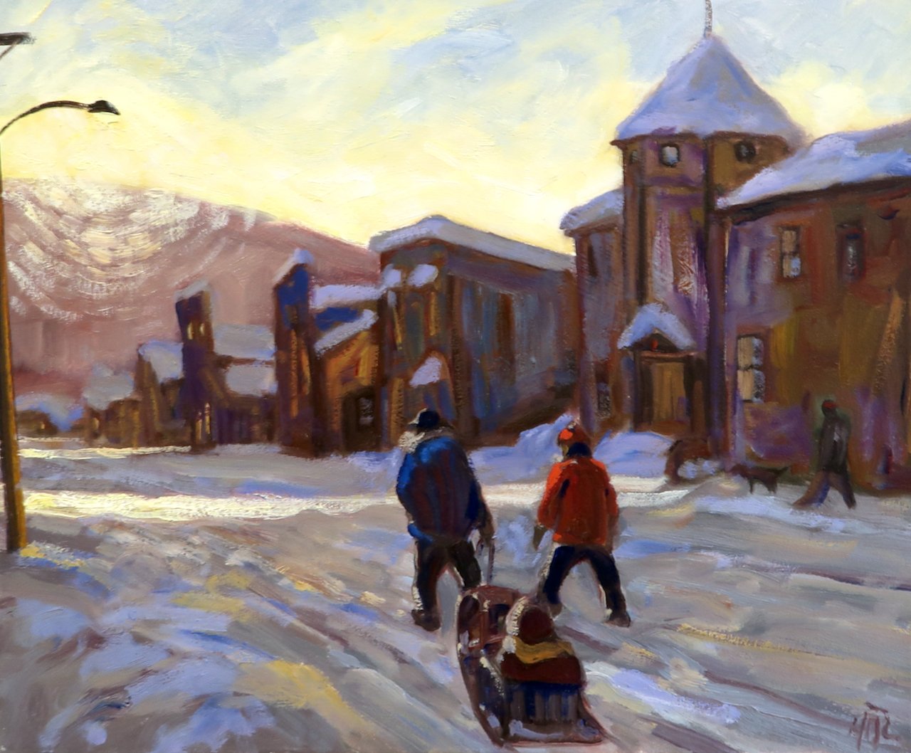 Northern Afternoon 20x24 Oil on canvas SOLD