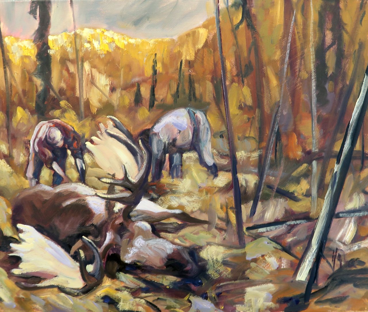 Northern Afternoon 20 x 24 Oil on Canvas SOLD