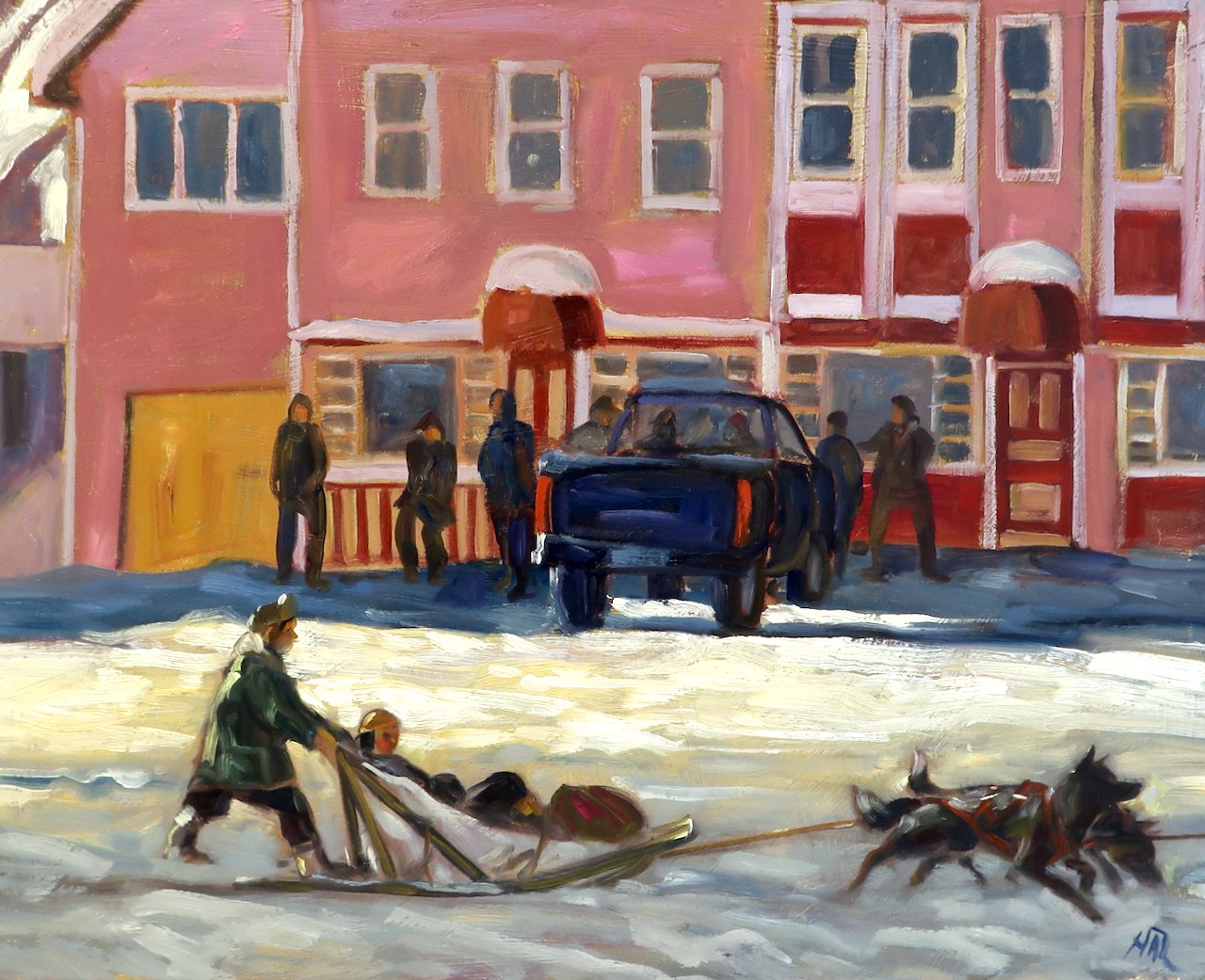 Pit Spring Day 24 x 30 Oil on Canvas $ 3000