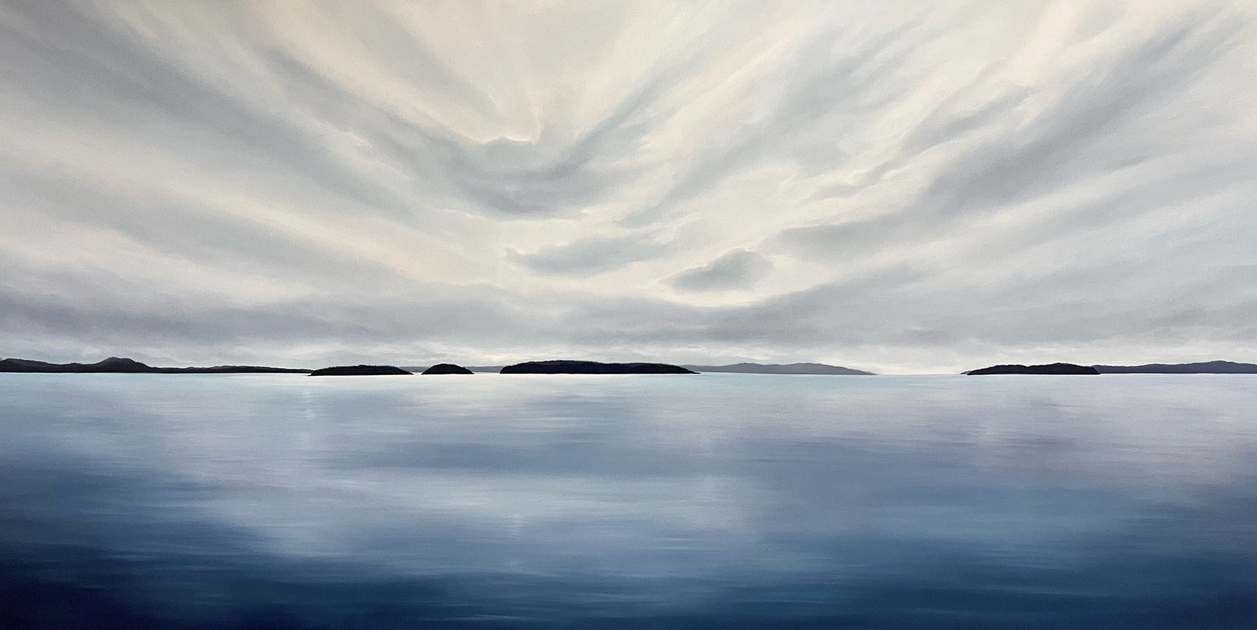 I Hear Your Voice 36 x 72 Oil on Canvas $5500