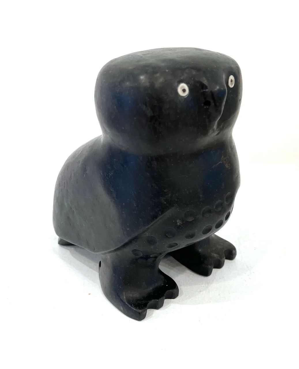  Kupapik Ningeocheak Owl 6.5 x 7 x 5	 Basalt SOLD 