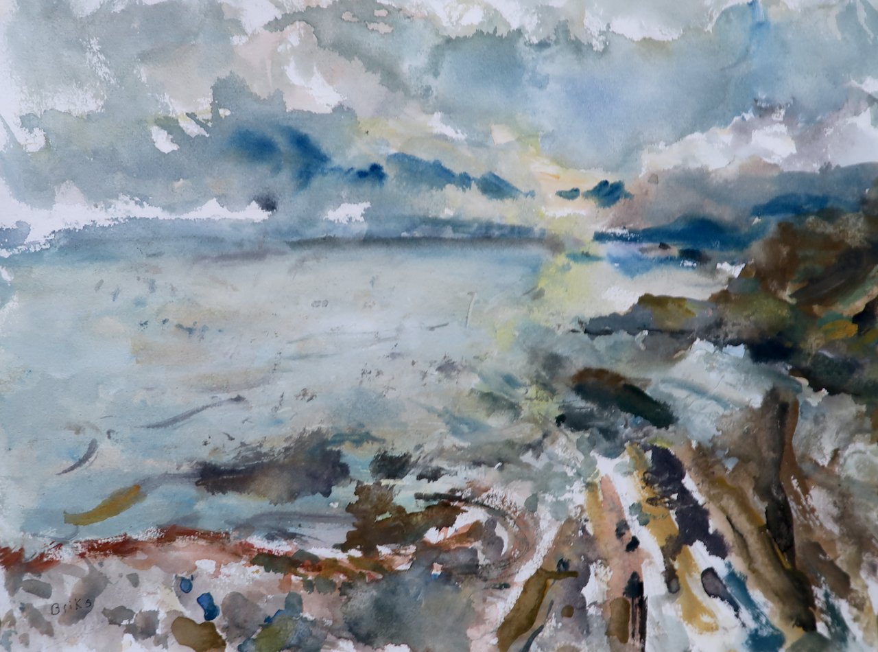 Solace 12 x 16 Watercolour $ 850