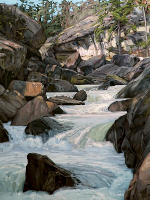 Snuneymuxw 48 x 36 Oil on Linen SOLD