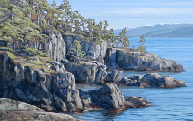 Iron Mine 30 x 48 Oil on Linen SOLD