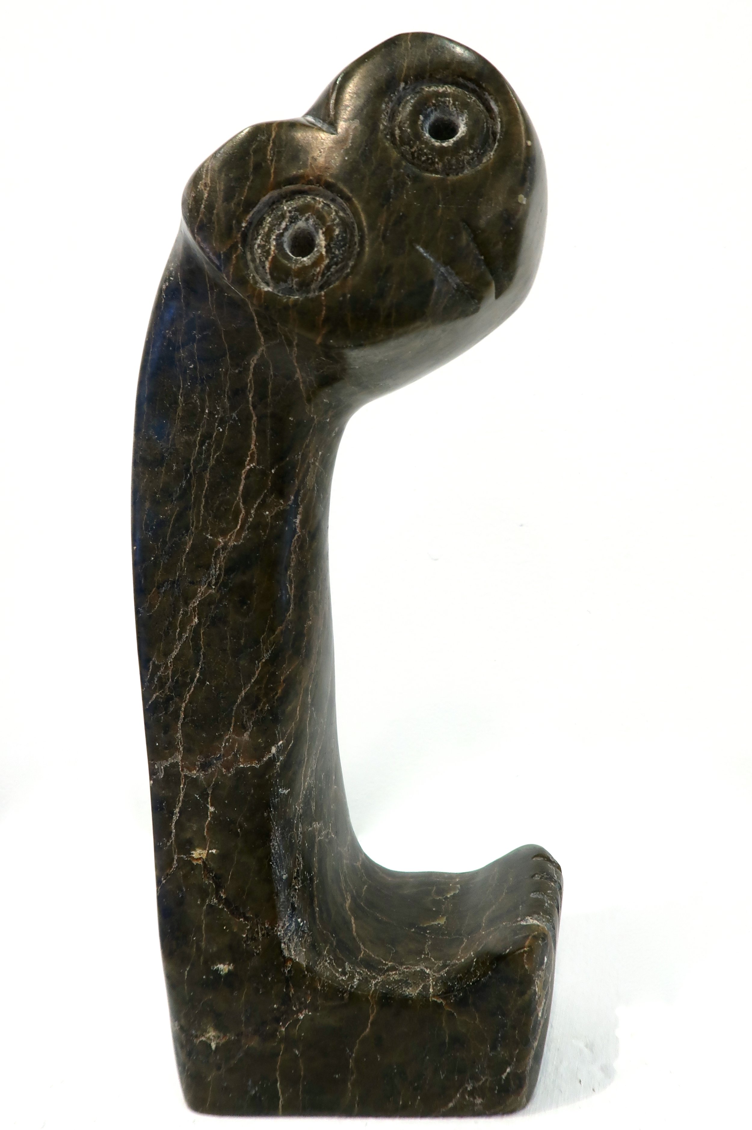 Osuitok Ipeelee Owl 9 x 2.5 x 3 Stone $ 3000