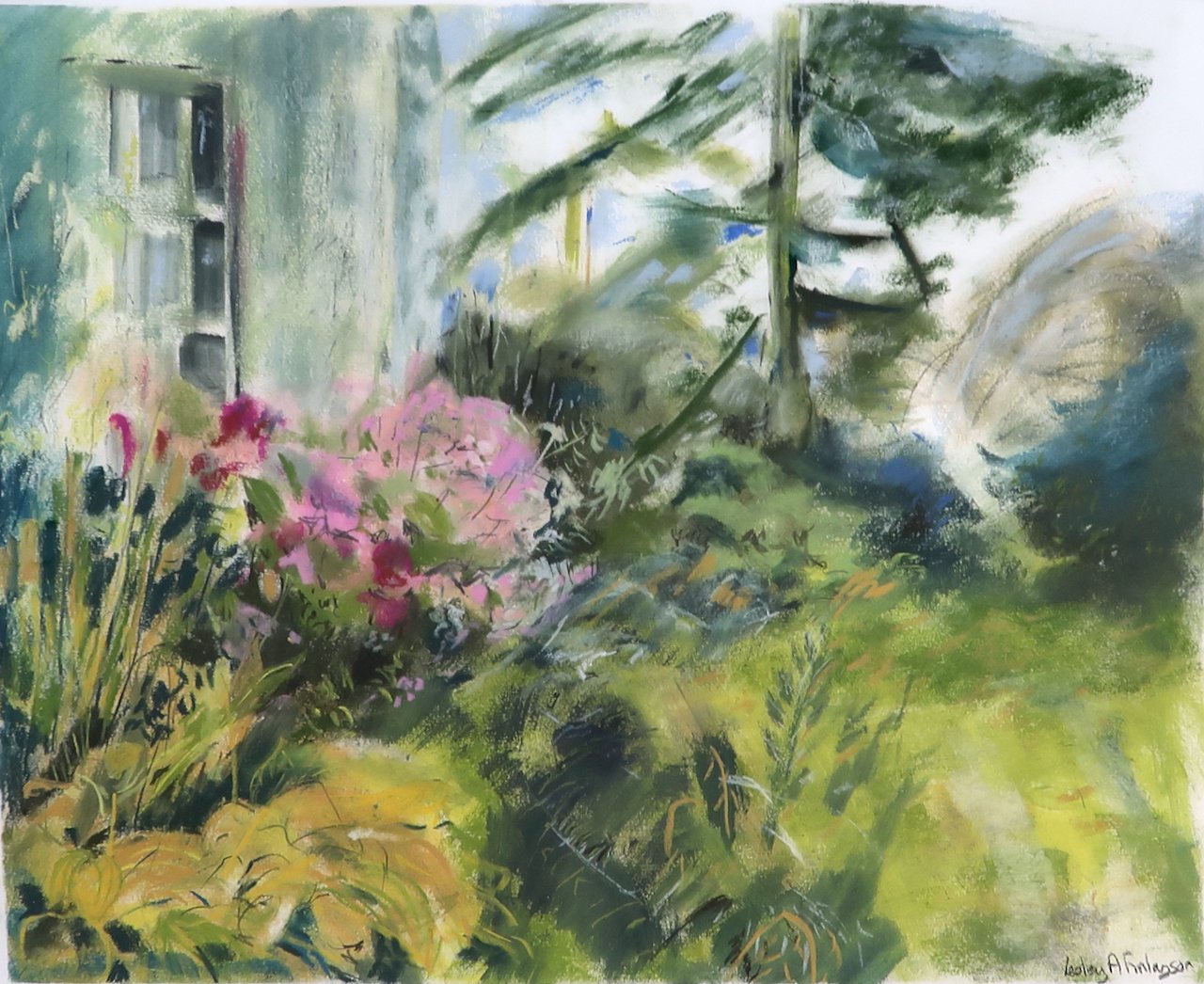 Familiar Ground 5 18 x 22 Pastel, Charcoal $ 1500