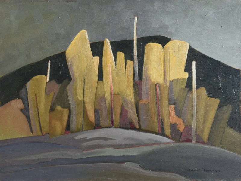  Fall - Bulkley Valley 12 x 16 Oil on Board 1978 SOLD 
