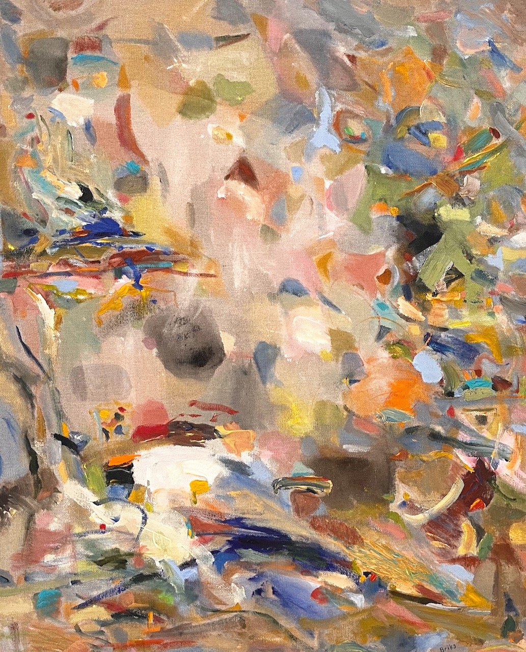 Liminal 30 x 24 Acrylic on Canvas $ 2400