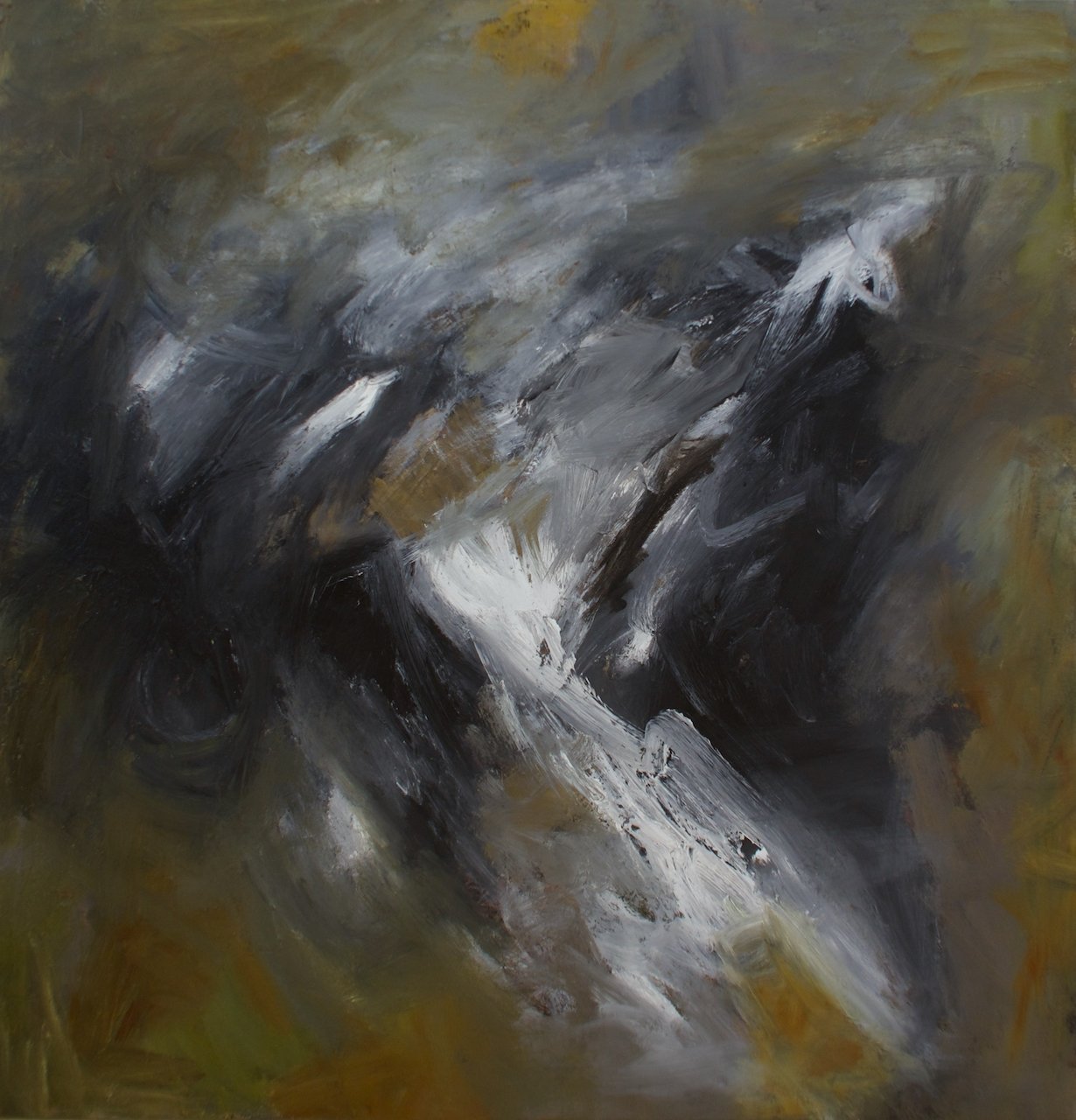 April Ponsford Great Leap 45 x 45 Acrylic on Canvas $ 4300