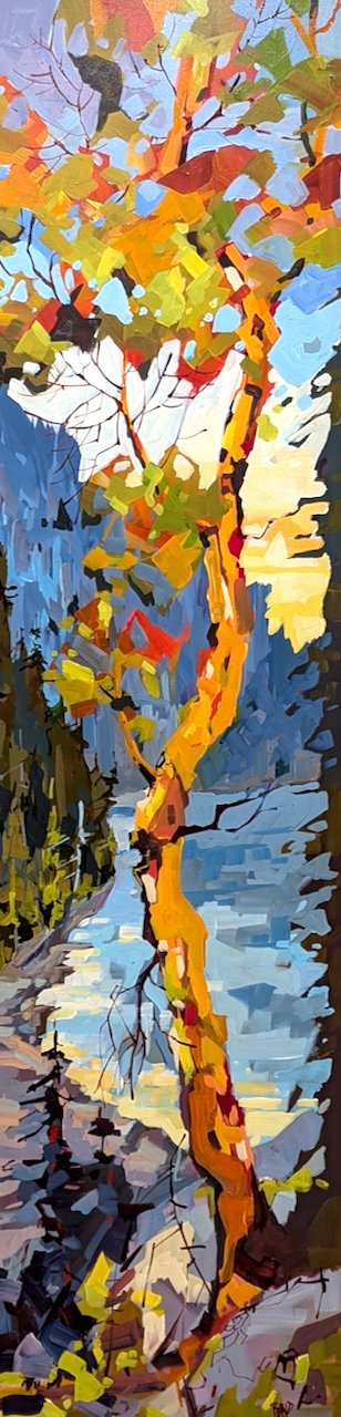 Madrona 72 x 18 Acrylic on Canvas SOLD