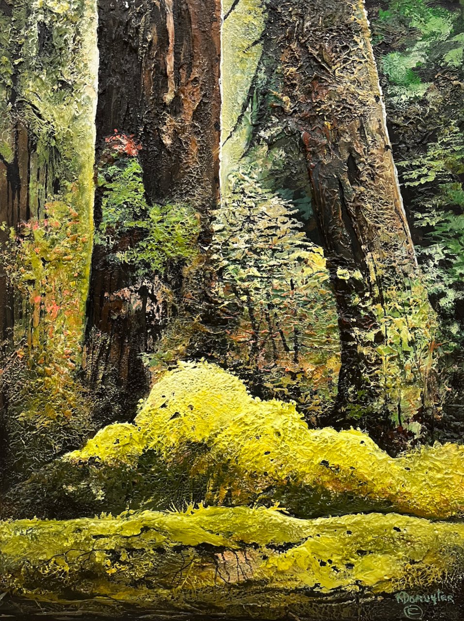 Revisited 36 x 48 Acrylic on Canvas $ 7200