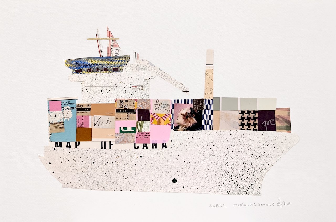 Meghan Hildebrand S.S.B.F.F. 15 x 22.5 Mixed Media on Paper $ 1895