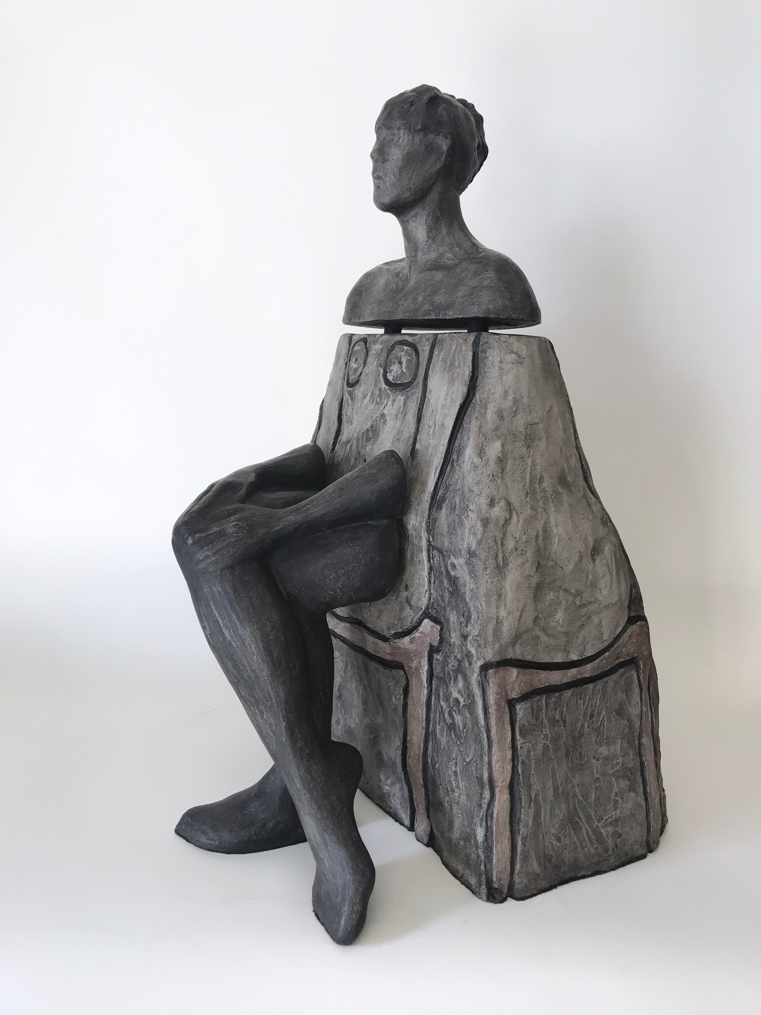 Frances Semple Cwen 24 x 13.5 x 15 Polymer, Gypsum $ 4500