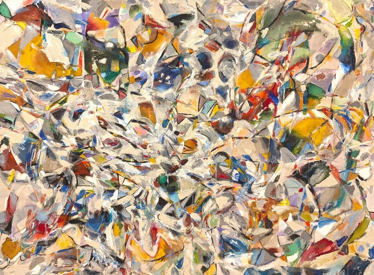 Fluid Planet 36 × 48 Oil on Canvas $ 4000